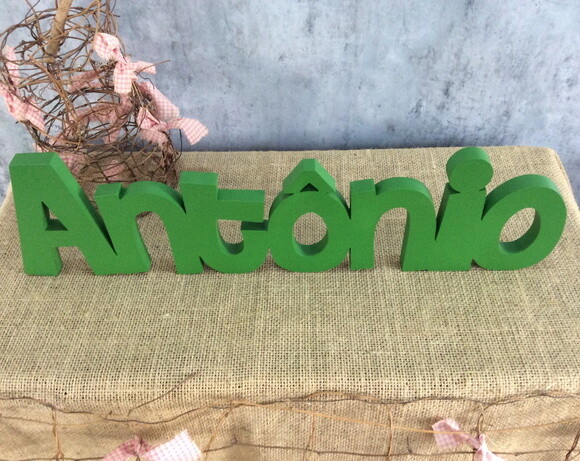 Letras Decorativas - nome em MDF