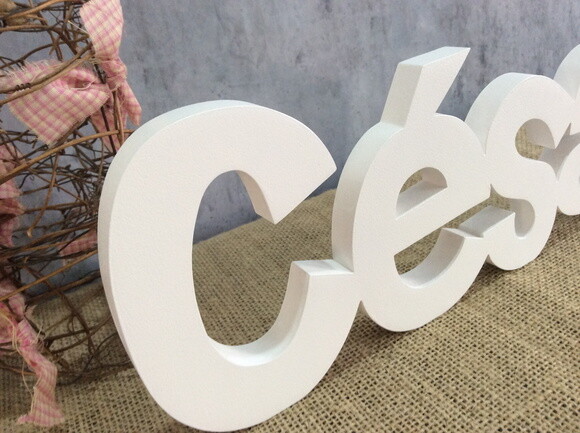 Letras Decorativas - nome em MDF