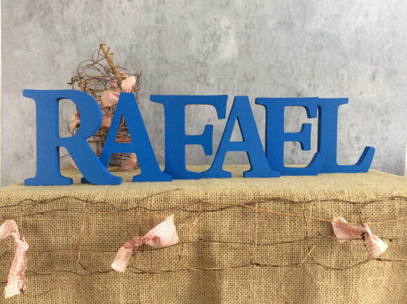 Letras Decorativas - nome em MDF