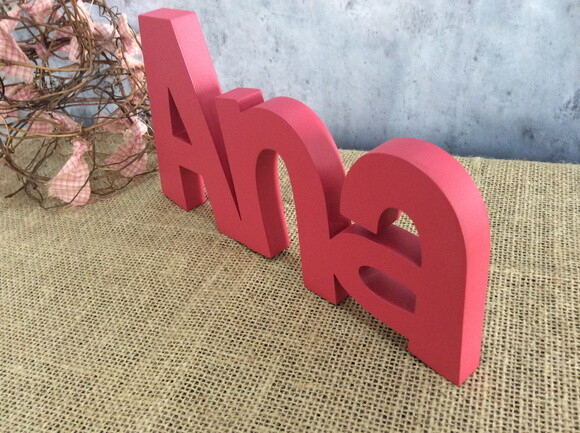 Letras Decorativas - nome em MDF