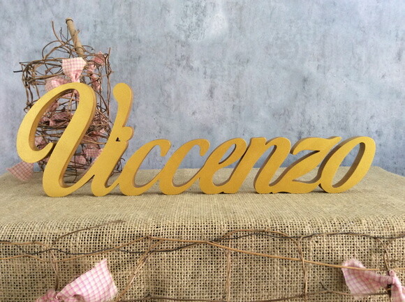Letras Decorativas - nome em MDF