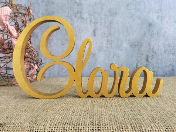Letras Decorativas - nome em MDF