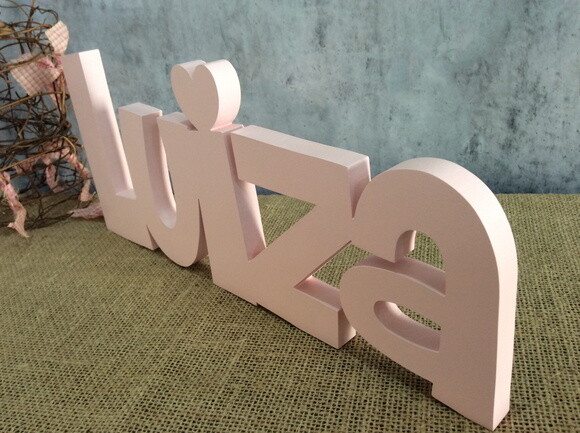 Letras Decorativas - nome em MDF