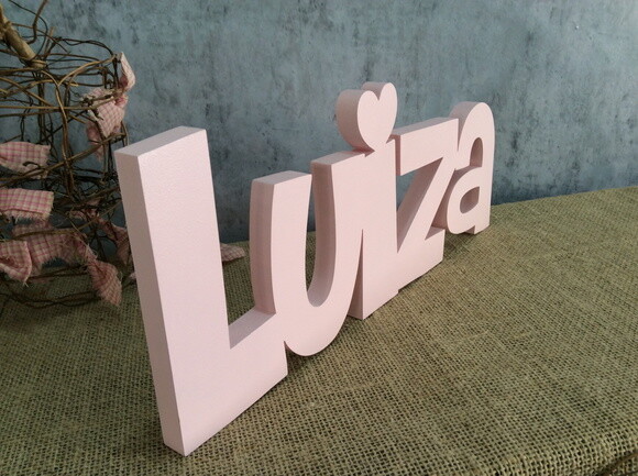 Letras Decorativas - nome em MDF