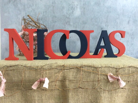 Letras Decorativas - nome em MDF