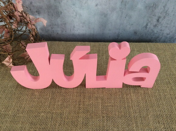 Letras Decorativas - Nome em mdf