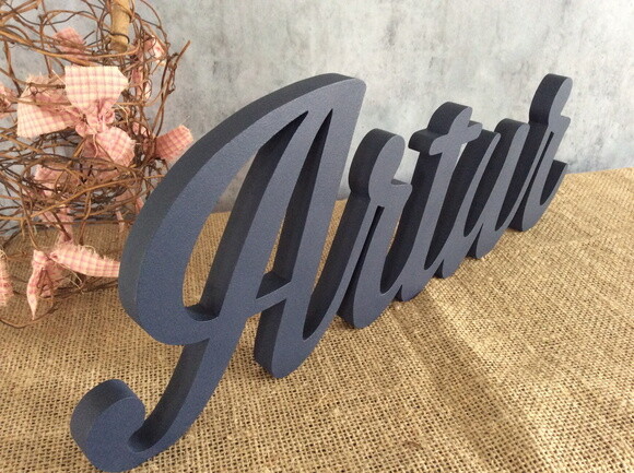 Letras Decorativas - nome em MDF