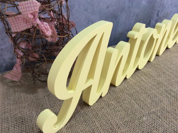 Letras Decorativas - Nome em mdf