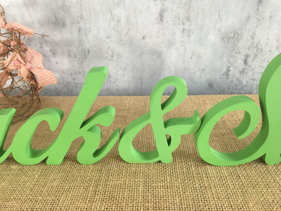 Letras Decorativas - nome em MDF CASAL