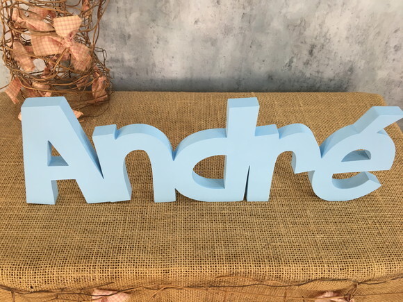 Letras Decorativas - nome em MDF Linha CH