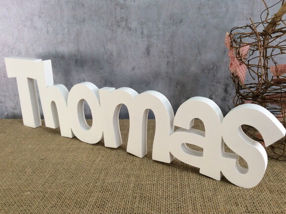 Letras Decorativas - nome em MDF Linha CH