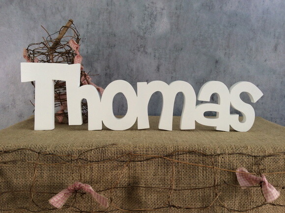 Letras Decorativas - nome em MDF Linha CH