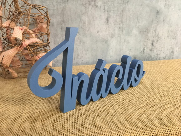 Letras Decorativas - nome em MDF Linha Cursiva