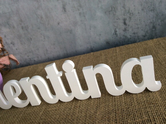 Letras Decorativas - Nomes - Coração