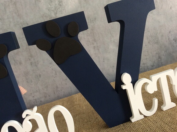 Letras Decorativas - PATRULHA CANINA