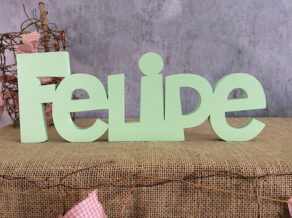 Letras Decorativas De MDF - Nomes