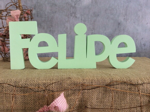 Letras Decorativas De MDF - Nomes
