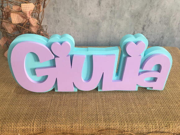 Letras Decorativas de mdf Sobreposição
