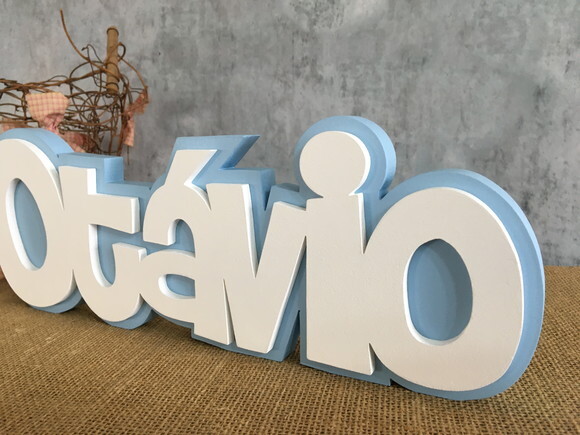 Letras Decorativas de mdf Sobreposição
