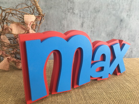 Letras Decorativas De MDF SOBREPOSIÇÃO