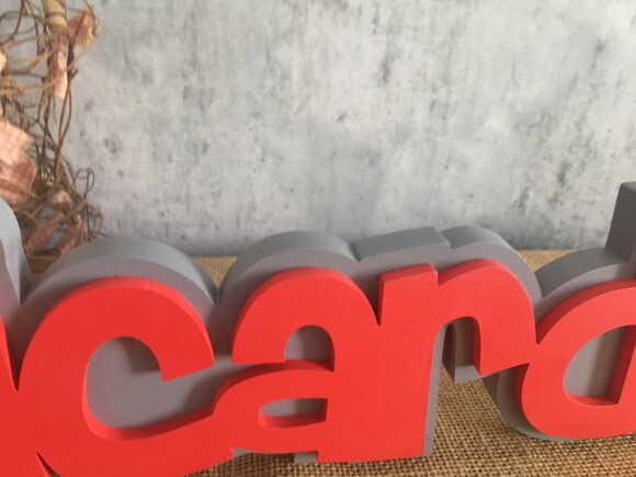 Letras Decorativas De MDF SOBREPOSIÇÃO