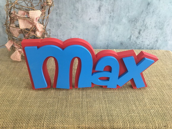 Letras Decorativas De MDF SOBREPOSIÇÃO