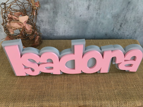 Letras Decorativas De MDF SOBREPOSIÇÃO