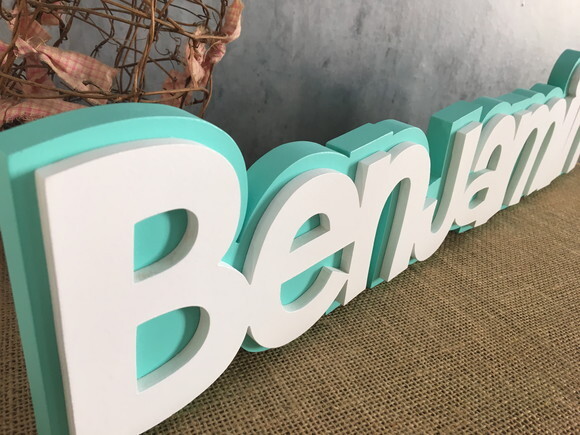 Letras Decorativas De MDF SOBREPOSIÇÃO
