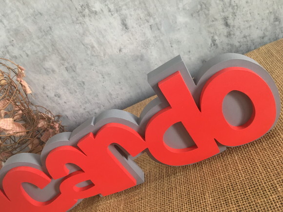 Letras Decorativas De MDF SOBREPOSIÇÃO