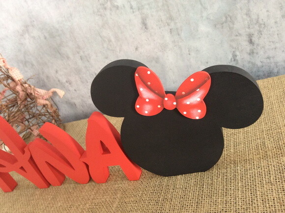 Letras Decorativas DISNEY com Minnie