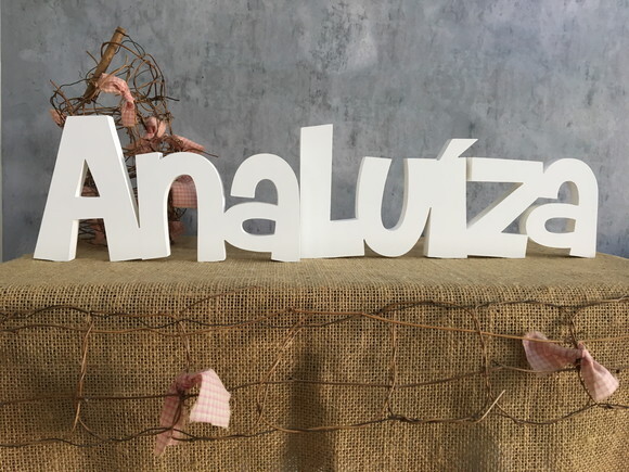 Letras Decorativas em MDF