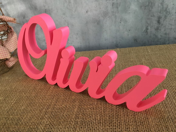 Letras Decorativas em MDF
