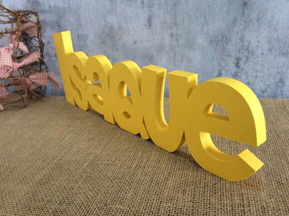 Letras Decorativas em MDF