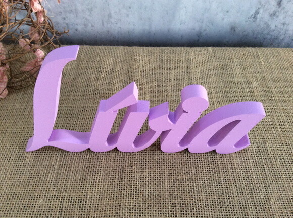 Letras Decorativas em MDF