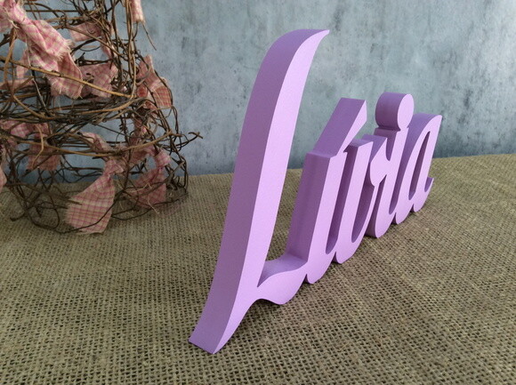 Letras Decorativas em MDF