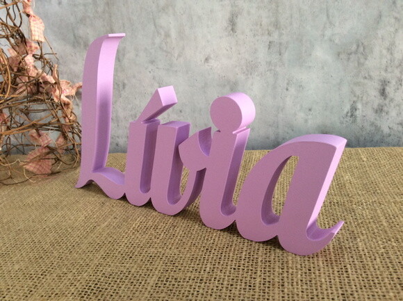 Letras Decorativas em MDF