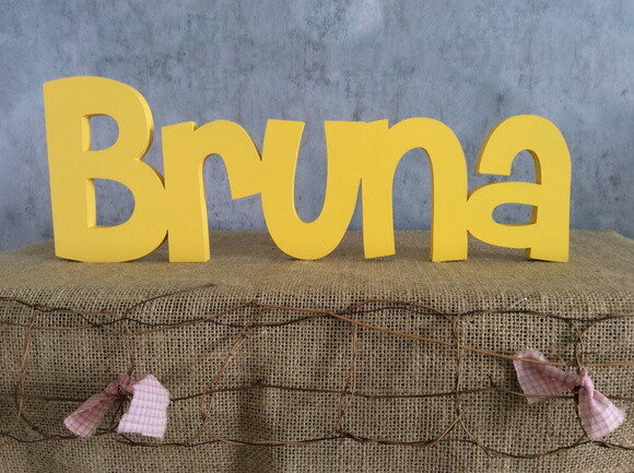 Letras Decorativas em MDF