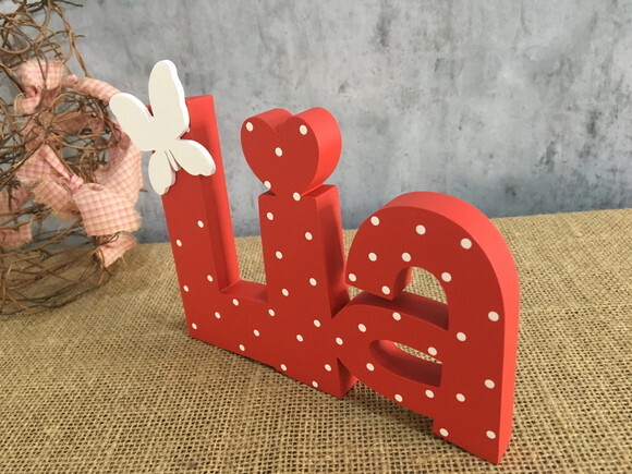 Letras Decorativas em mdf Jardim das Borboletas