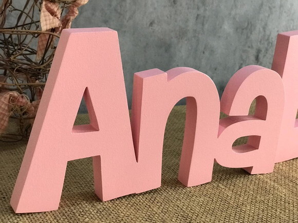 Letras Decorativas em MDF Linha CH