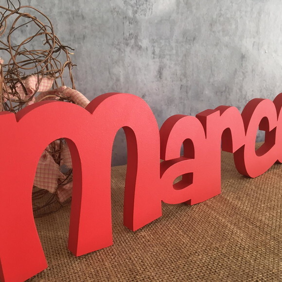 Letras Decorativas em MDF Linha CH