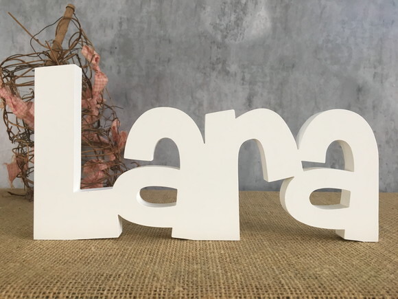 Letras Decorativas em MDF Linha CH