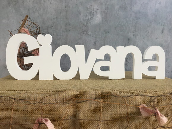 Letras Decorativas em MDF Linha CH