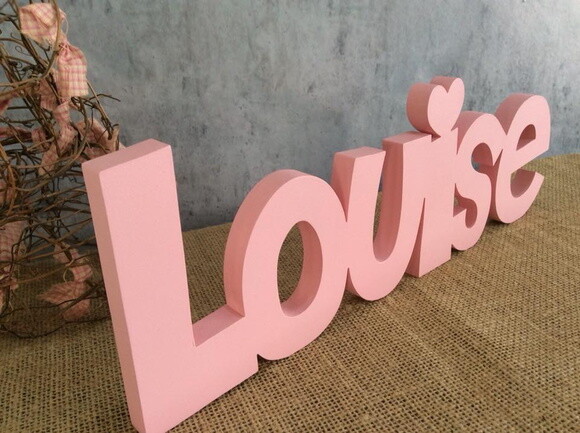Letras Decorativas em MDF Linha CH