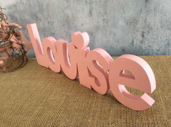 Letras Decorativas em MDF Linha CH