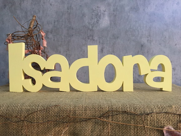 Letras Decorativas em MDF Linha CH