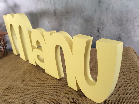 Letras Decorativas em MDF Linha CH