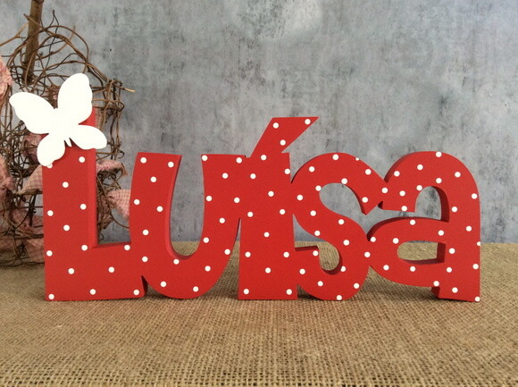 Letras Decorativas em MDF Linha CH