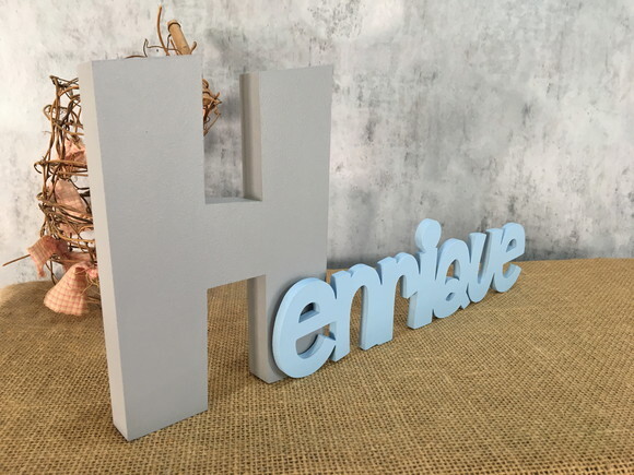 Letras Decorativas em MDF PERSONALIZADO 18cm