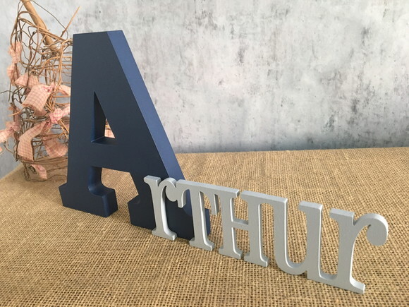 Letras Decorativas em mdf Personalizado 18cm