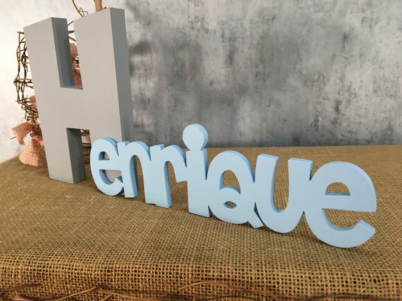 Letras Decorativas em MDF PERSONALIZADO 18cm